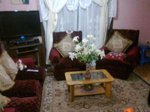 hospital and happy family