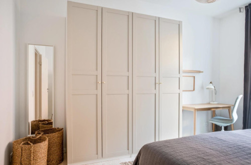 Comfortable double bedroom in shared flat in Nørrebro