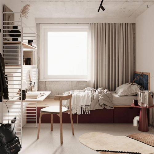 Bed in a welcoming twin bedroom, in Old Polesie - Gallery - 76