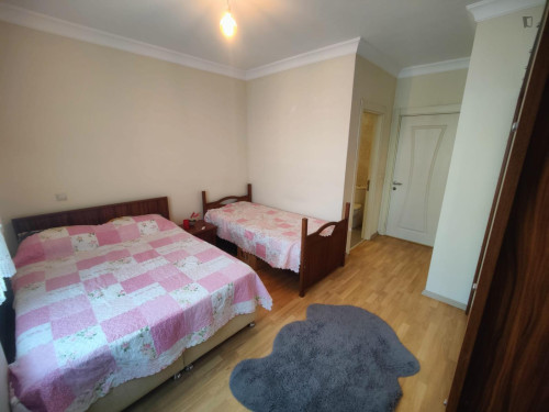 Charming ensuite double room ideal for ITU Maritime Faculty, Sabancı University, GTU, Okan University, or Piri Reis University students