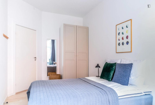 Stylish single bedroom in shared flat in Nørrebro
