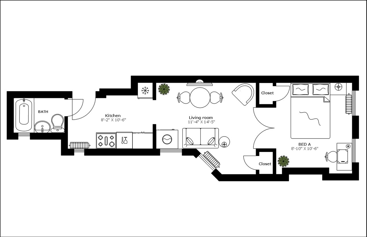  #1120: East Village - 1 Bedroom (Queen)  -  #1120: East Village  - Gallery -  28
