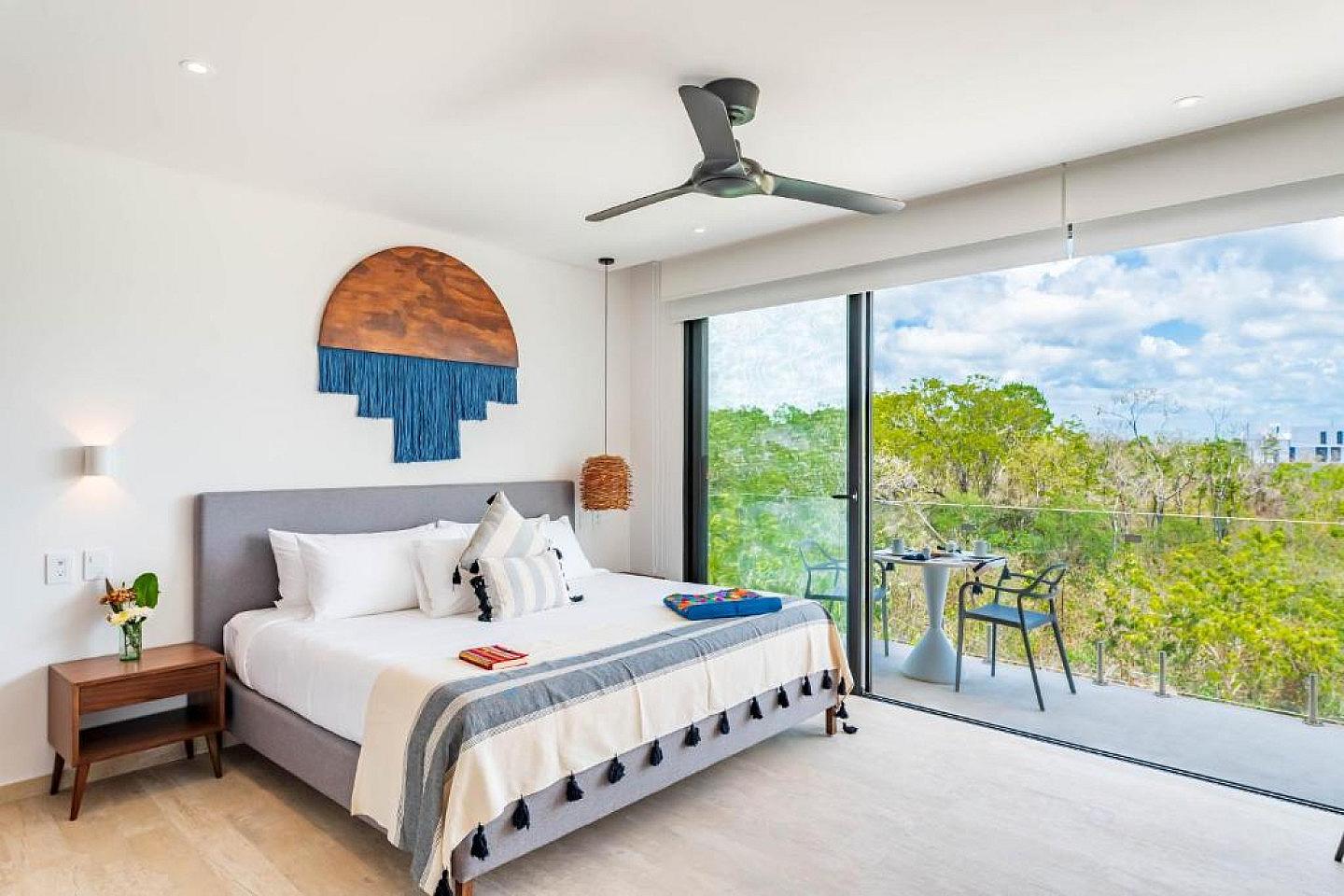 Private Studio - Luxury Stunning Coliving w/ Pool + Gym 10 minutes away from Tulum Beach - Gallery - 14