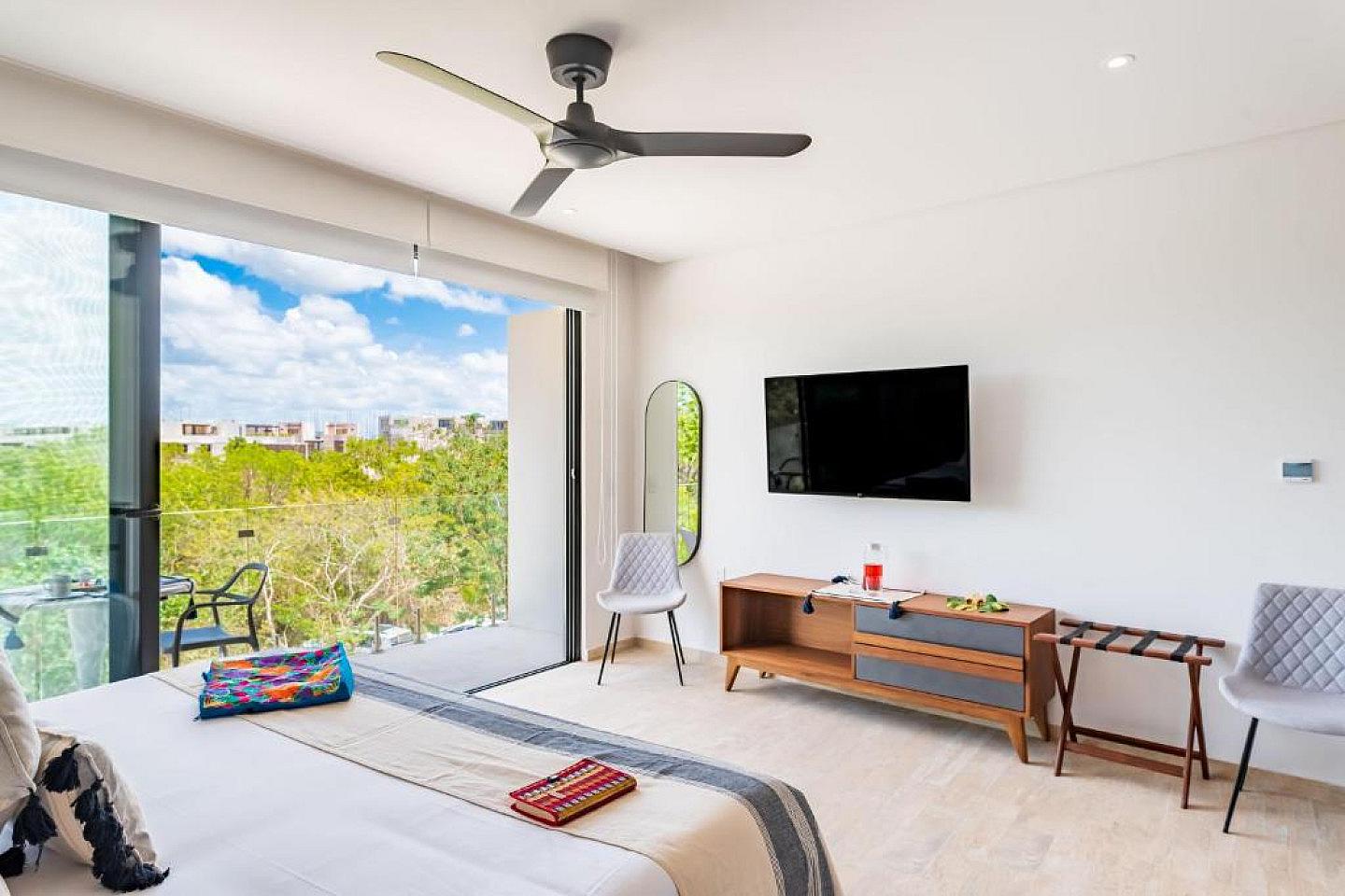  Private Studio  -  Luxury Stunning Coliving w/ Pool + Gym 10 minutes away from Tulum Beach  - Gallery -  12