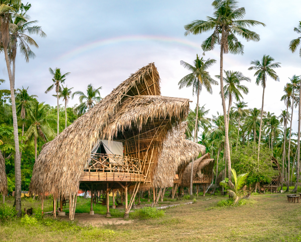 Large Bamboo Hut With Sea View - Blissful Island Coliving: Perfect for Work & Relaxation with High-Speed Internet - Gallery - 11