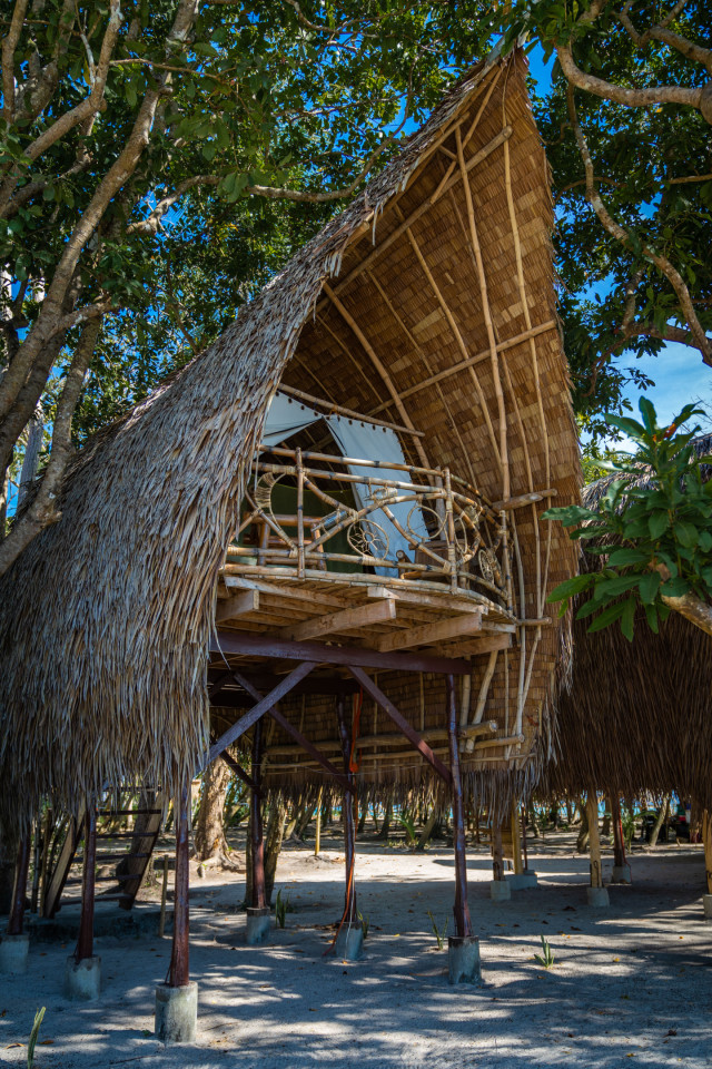 Large Bamboo Hut With Sea View - Blissful Island Coliving: Perfect for Work & Relaxation with High-Speed Internet - Gallery - 12
