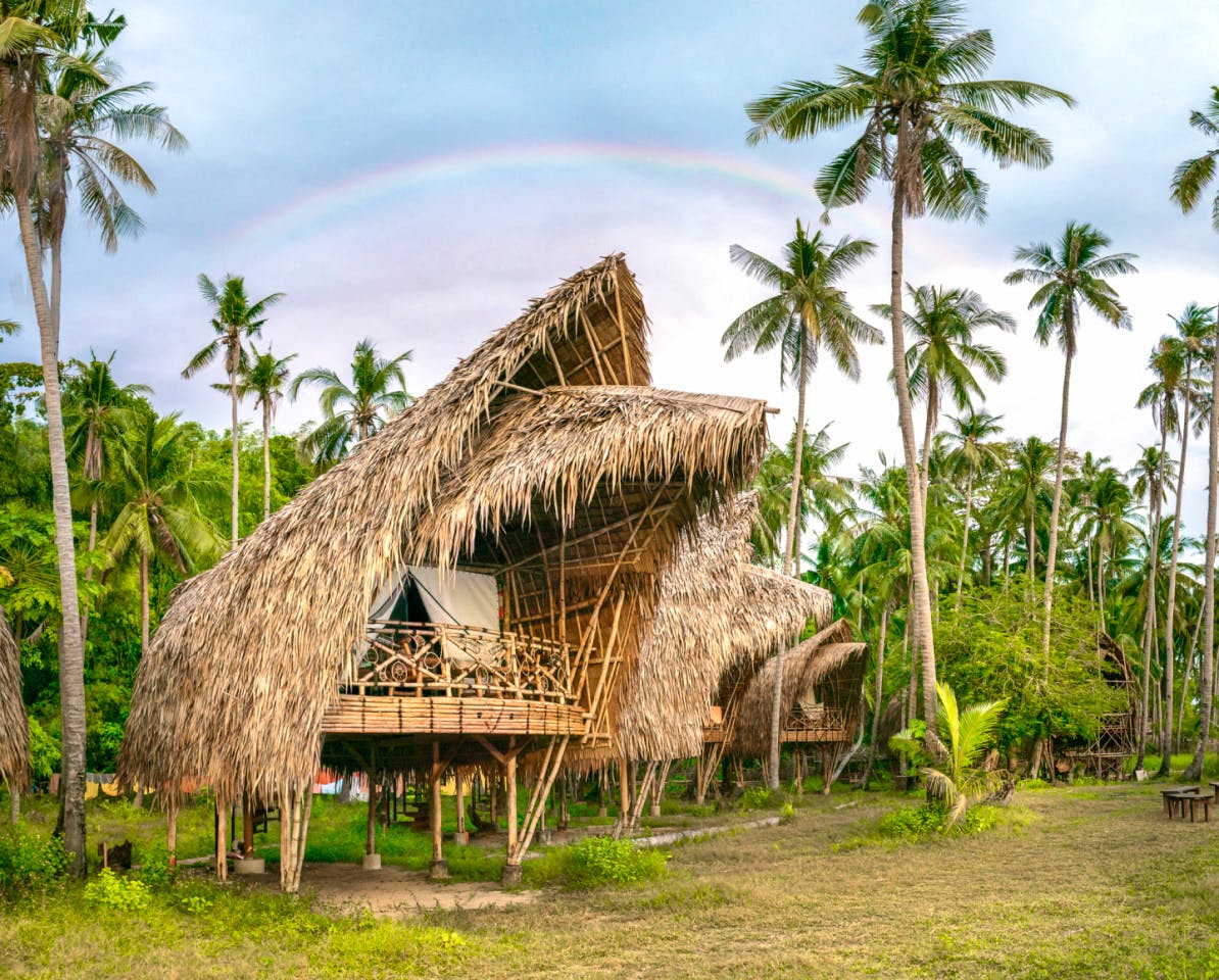 Large Bamboo Hut With Sea View - Blissful Island Coliving: Perfect for Work & Relaxation with High-Speed Internet - Gallery - 5