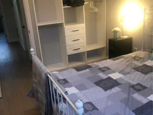 Rooms in bright, new house.