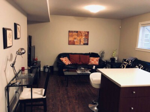 Two bedrooms basement one bathroom