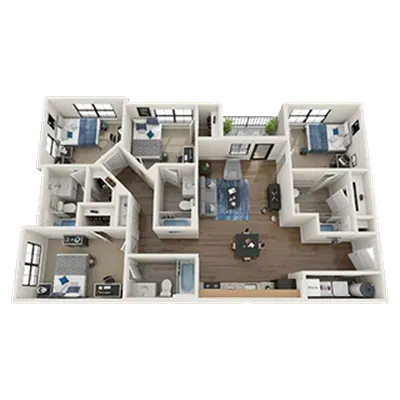  4 BR / 4 BA-4.1  -  Auden Upstate  - Gallery -  1