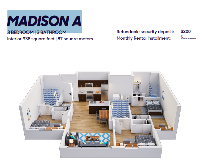 MADISON A - Auden Albany - Gallery - 2