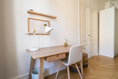 Comfortable single bedroom in shared flat in central Indre By