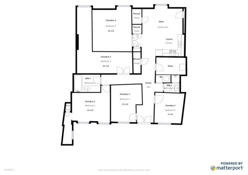 Elegant Stylish Apt. w/ Rooftop Terrace near Pont Saint-Pierre