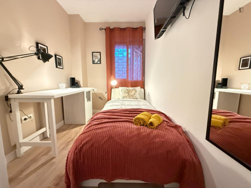 Very nice single bedroom near Parc del Tossal 
