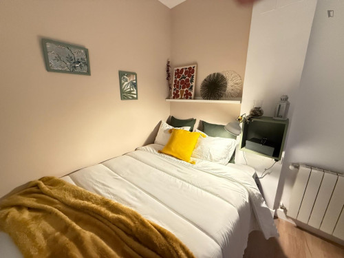 Interesting double bedroom near the Parc del Tossel