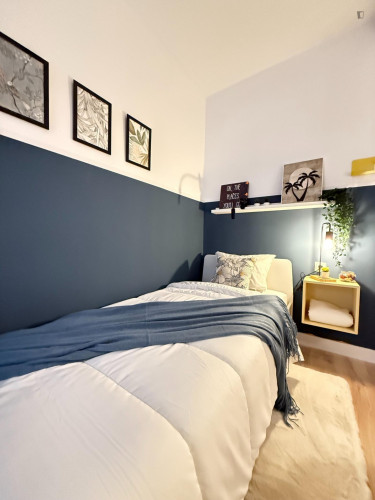Very cosy single bedroom in the Mercado neighbourhood