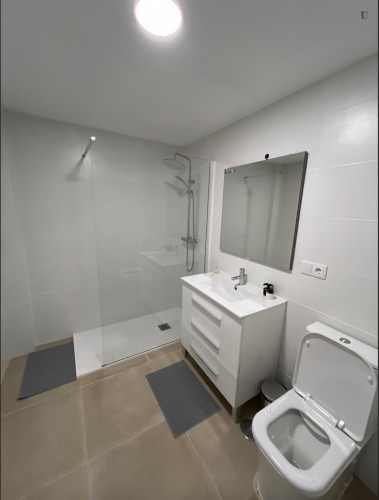 Comfy single bedroom near Parc Municipal