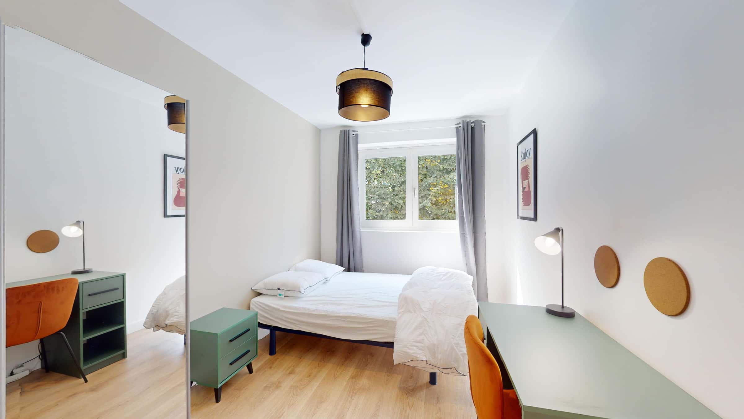  Single Room  -  Montrouge Marne - Room S (2)  - Gallery -  1