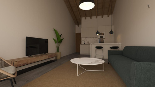 Comfortable and modern studio well connected to the city center