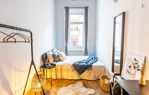 Pleasant double bedroom in District VII