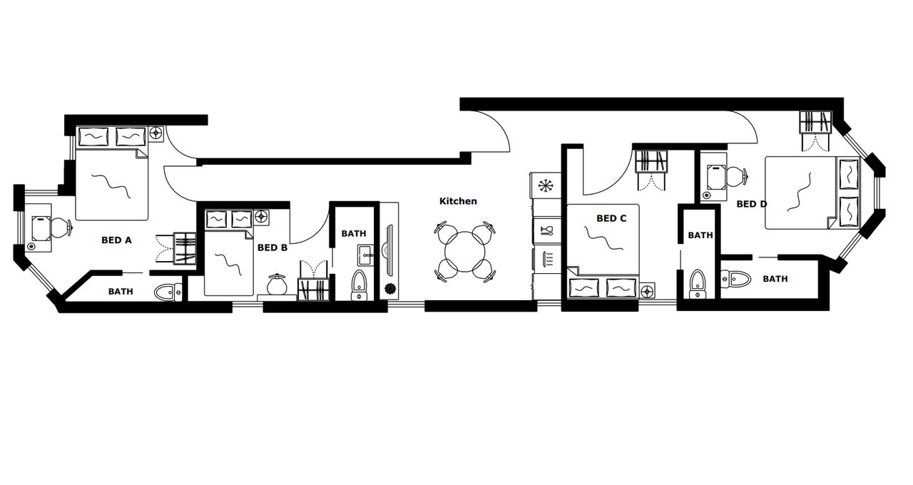 #1896: Ditmas Park - Twin Bedroom B W/ Private Bathroom - #1896: Ditmas Park - Gallery - 17