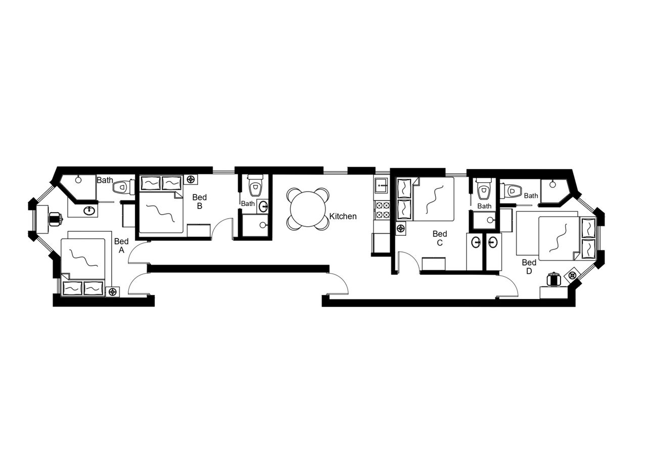  #1895: Ditmas Park - Full Bedroom D W/ Private Bathroom  -  #1895: Ditmas Park  - Gallery -  11