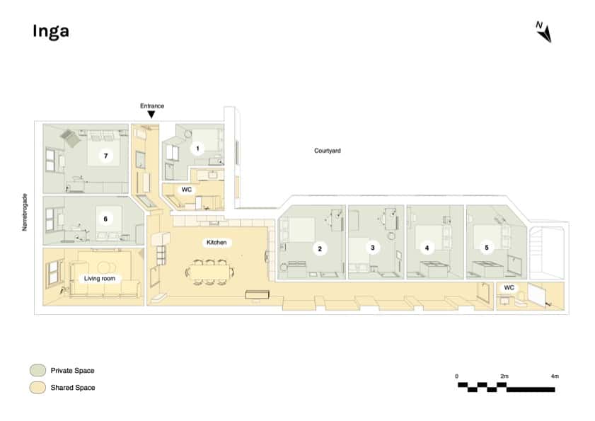  7 Bedrooms - 2 Bathrooms  -  Inga Room 2 Mighty  - Gallery -  1