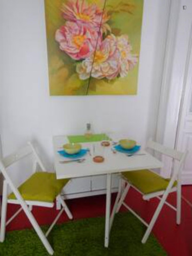 1-bedroom apartment, with outdoor area