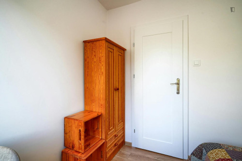 Lovely single bedroom in Saska Kępa