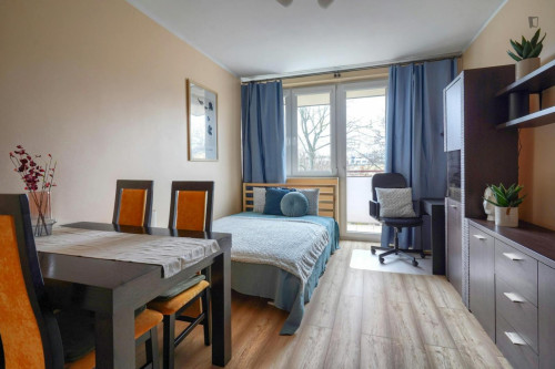 Bright single bedroom near Rondo ONZ metro station