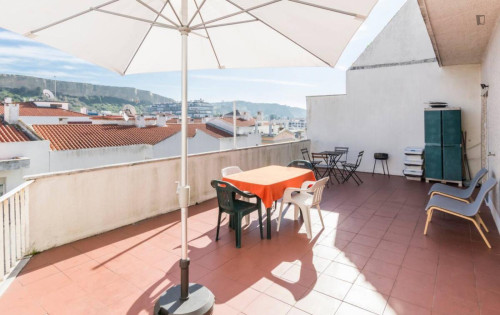 Lovely apartment with a terrace, not too far from the beach