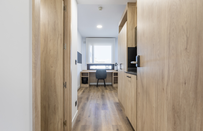 Single Room With Terrace - micampus Xaudaró 13 - Gallery - 4