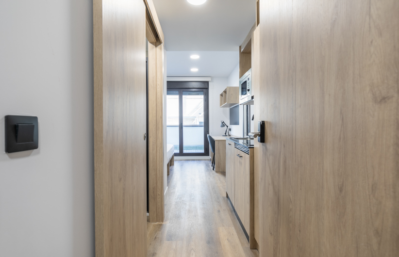 Single Room With Terrace - micampus Xaudaró 13 - Gallery - 16