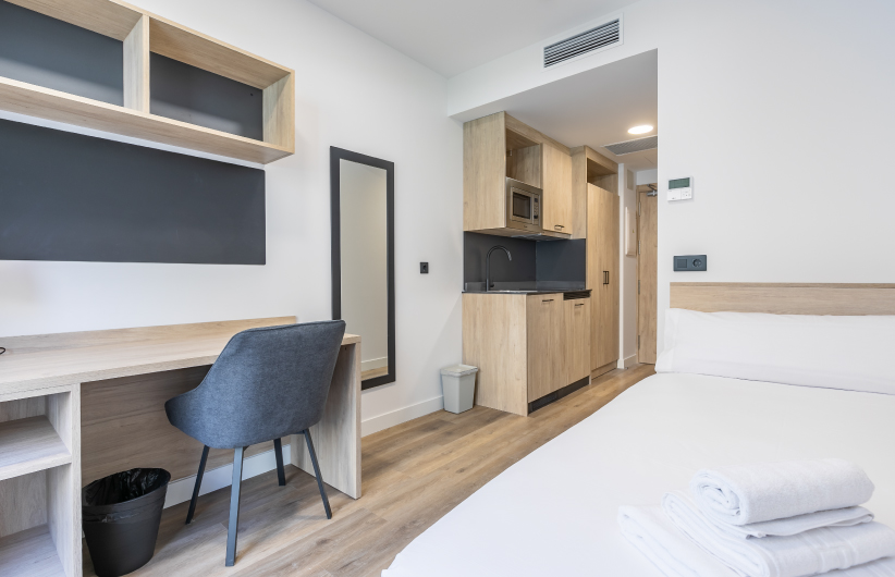  Single Room With Terrace  -  micampus Xaudaró 13  - Gallery -  11