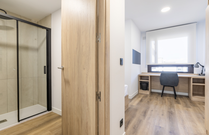 Single Room With Terrace - micampus Xaudaró 13 - Gallery - 12