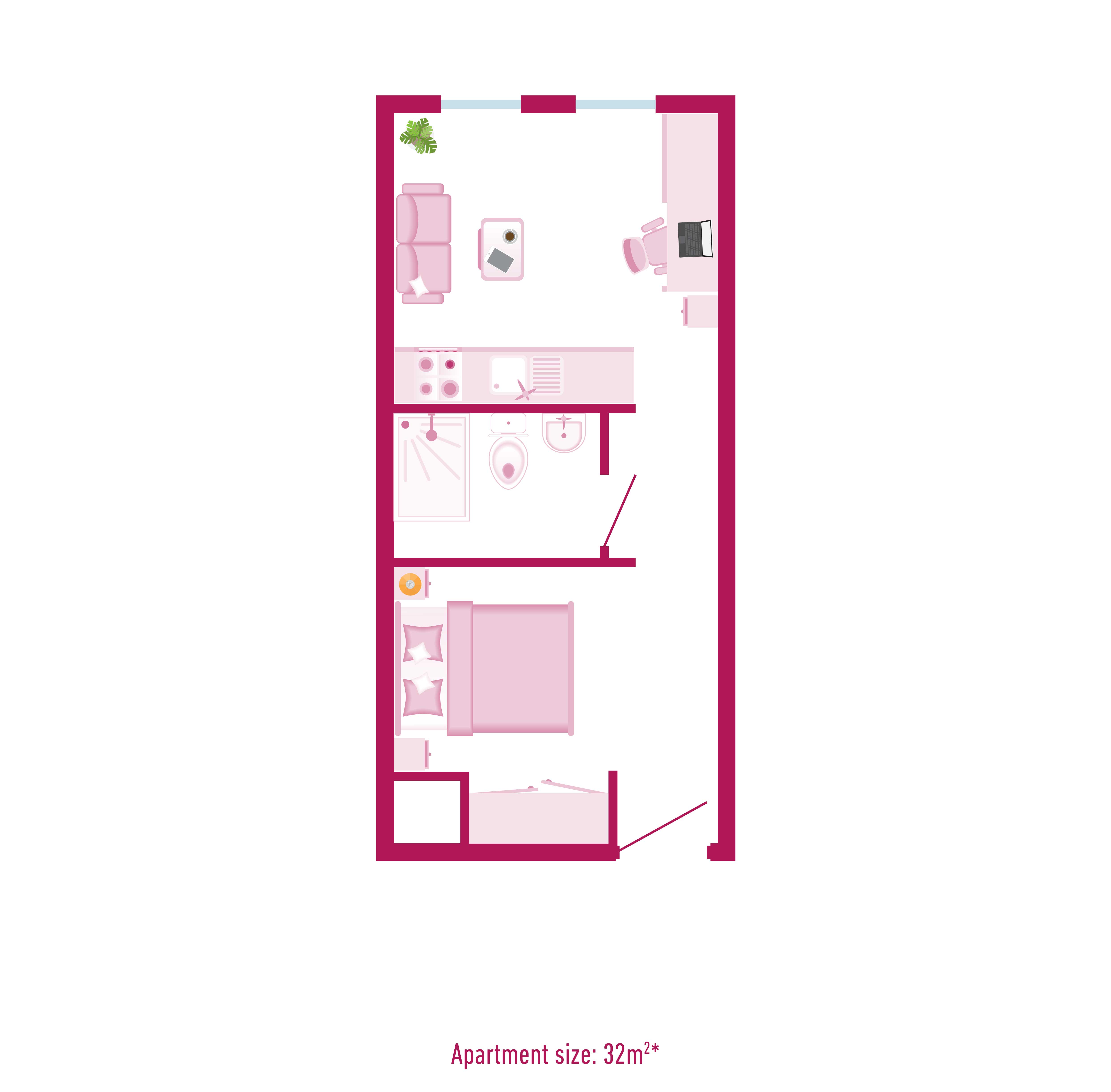 Deluxe Studio - City Heights - Gallery - 2