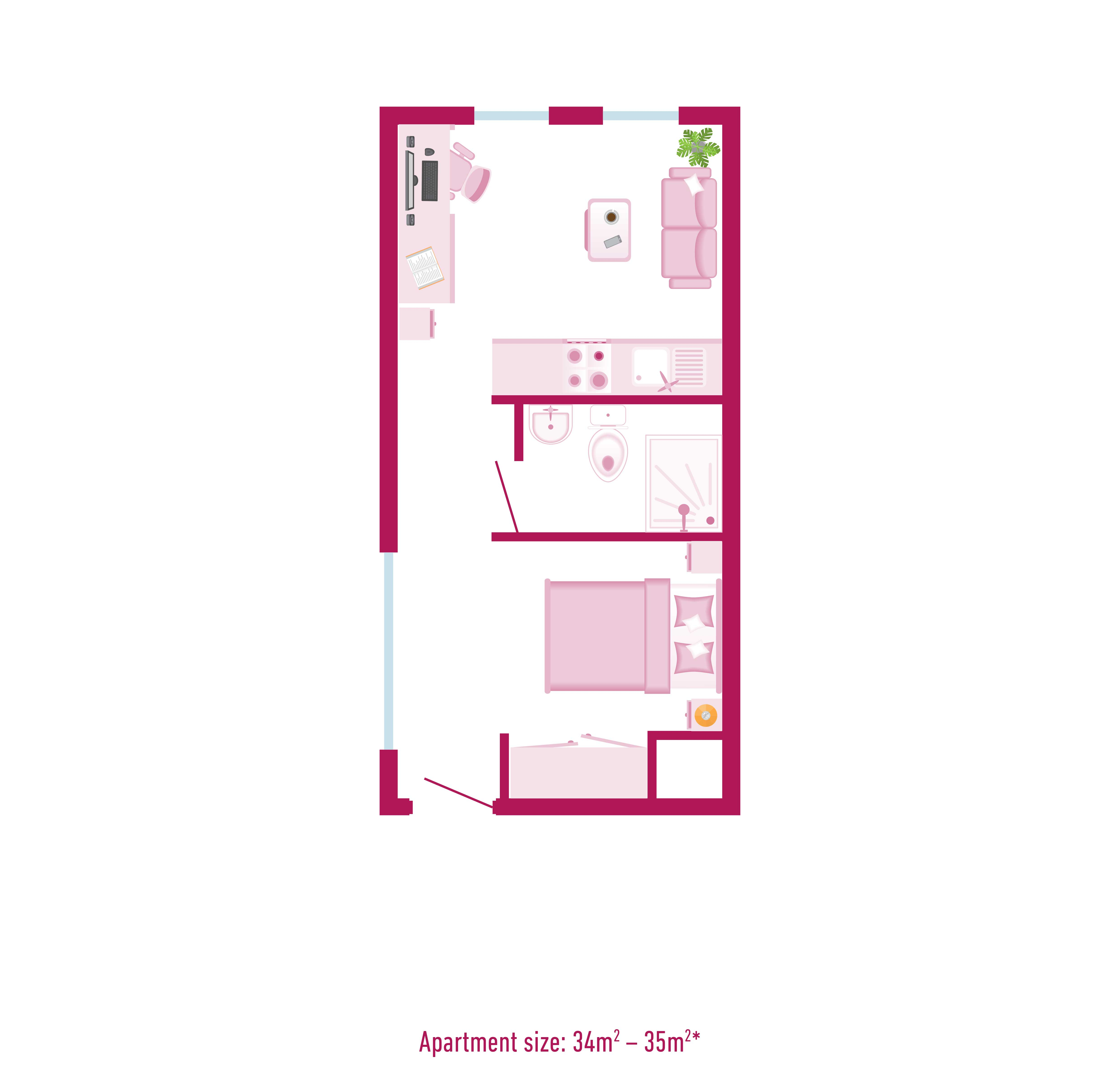 Deluxe View One Bed - 2
