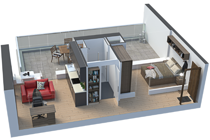Penthouse Apartment - City Heights - Gallery - 2