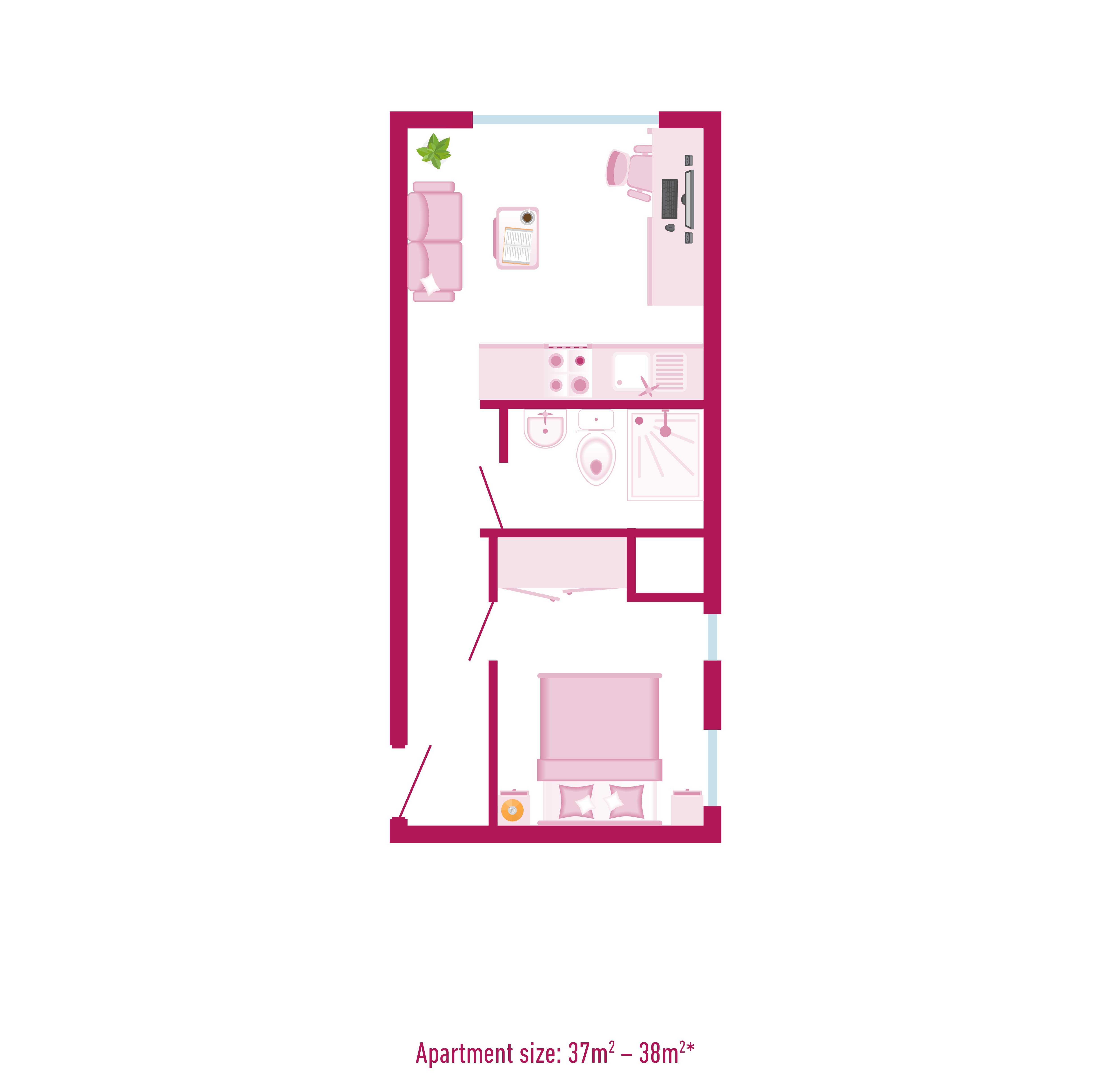  Premium View One Bed  -  City Heights  - Gallery -  6