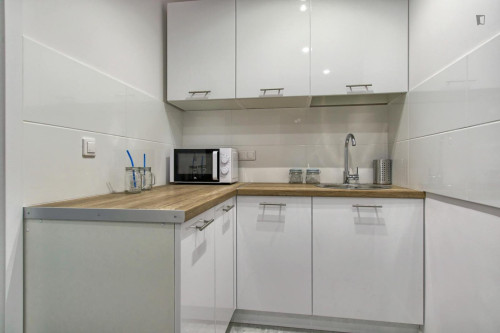 Homely single bedroom in Gocław