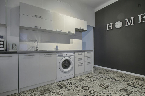 Inviting single bedroom in the Powiśle neighbourhood