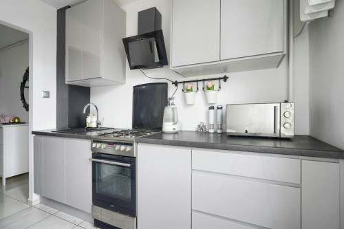 Neat single bedroom near the centre of Warsaw