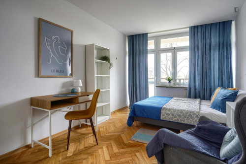 Lovely single bedroom near the centre of Warsaw