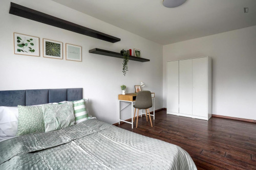 Lovely double bedroom near the centre of Warsaw