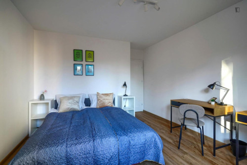 Neat twin bedroom in Saska Kępa