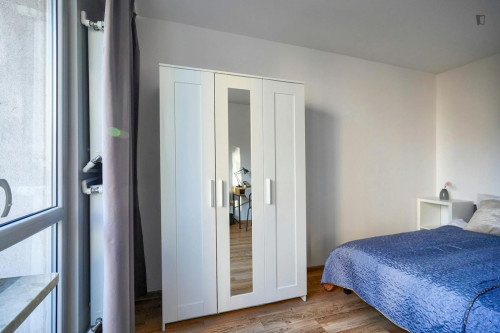 Neat twin bedroom in Saska Kępa