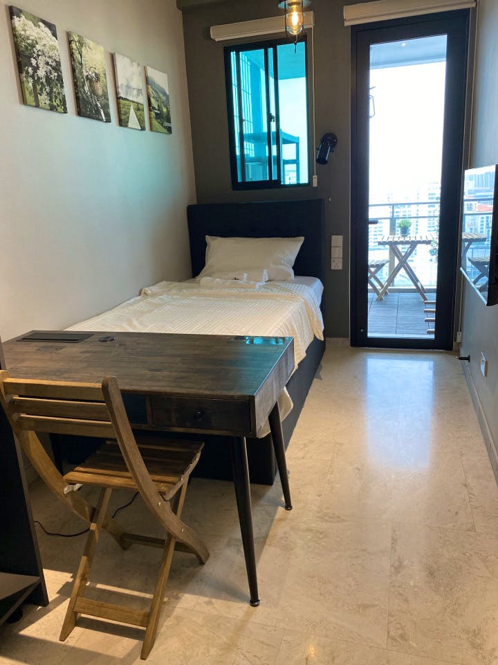 Private Super Single Bed With Personal Balcony (R1) - 2