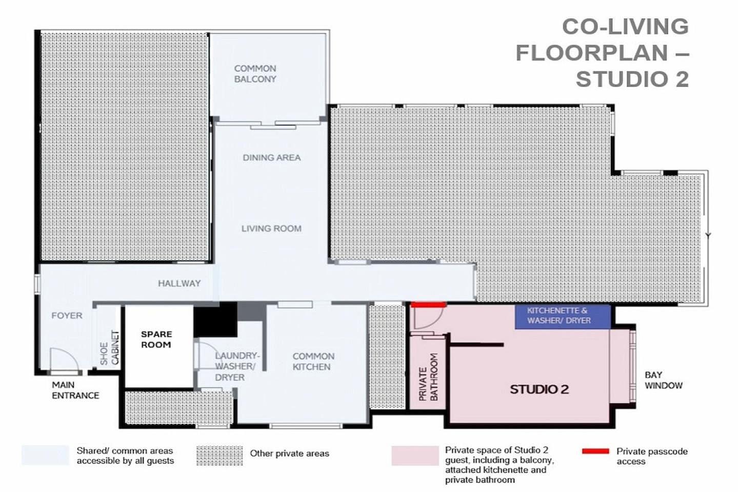 Standard Studio | Own Bath, Kitchenette, Washer & Dryer (S2) - 36