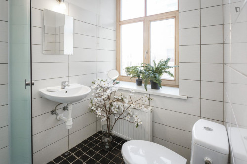 Comfy single bedroom near Riga central station