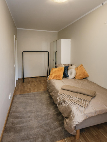 Alluring single bedroom near Riga central station